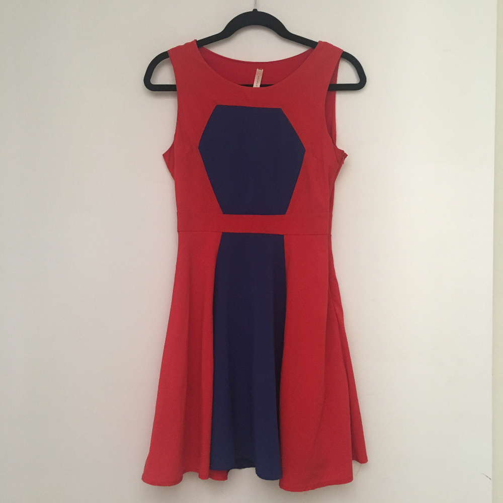 ModCloth Colorblock Dress